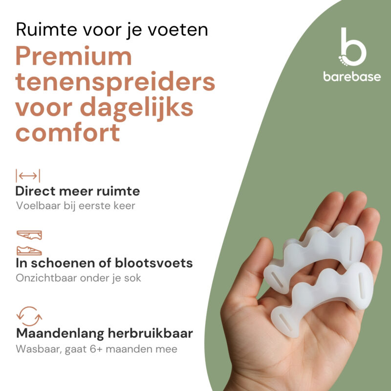 Barebase teenspreider, productfoto 2